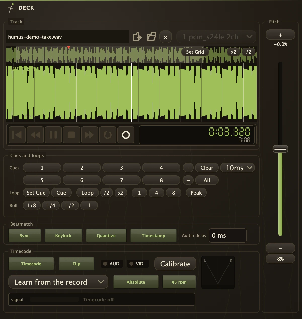 Deck editor