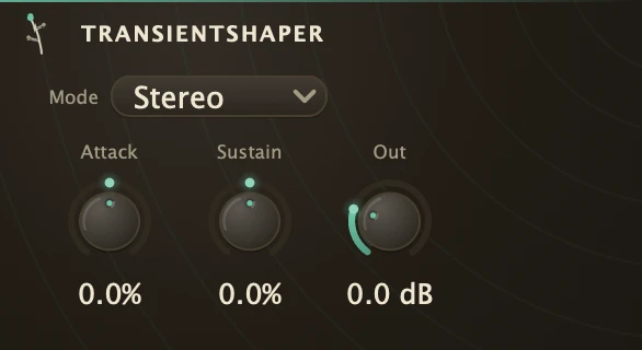 TransientShaper editor